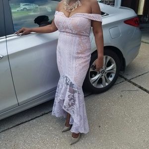 Lavender and Lace Jarlo Formal Dress from Asos